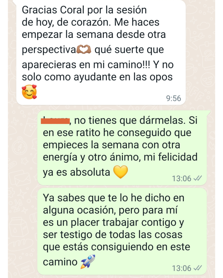 Testimonios whatsapp